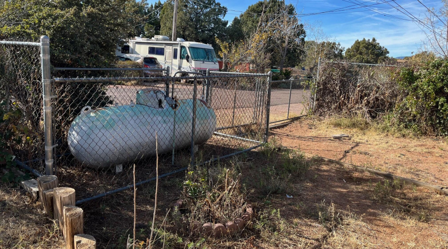 Propane tank owned