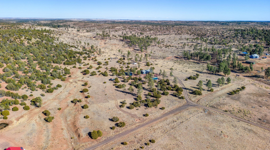 South east view to State land