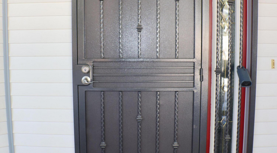 Front Door w Custom Security Door