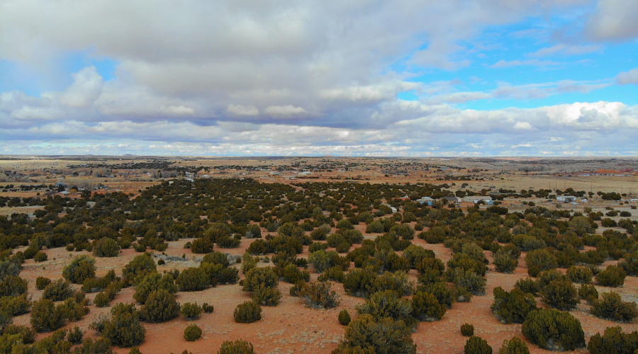 North from hill