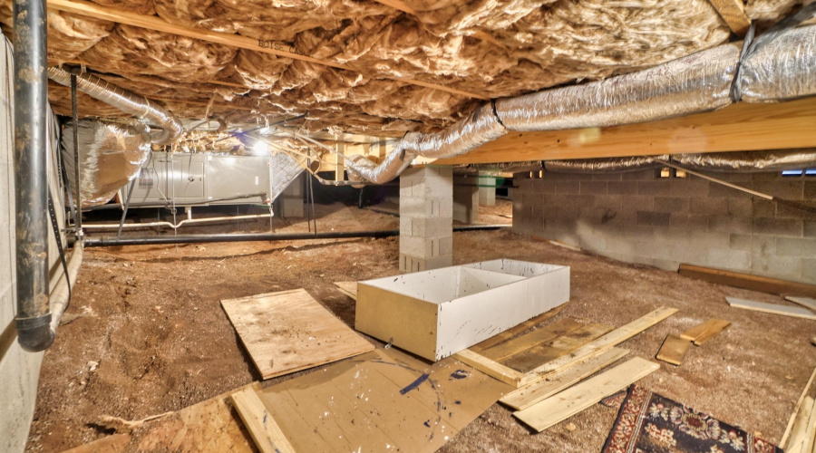 Attic Storage in Garage