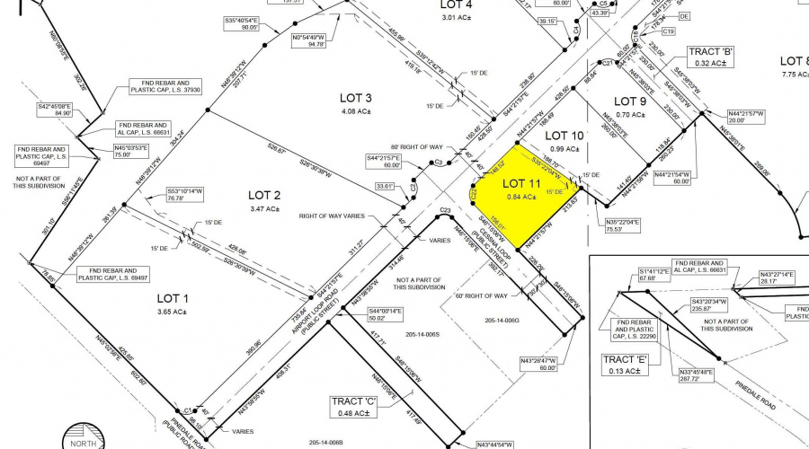 Lot 11 Map