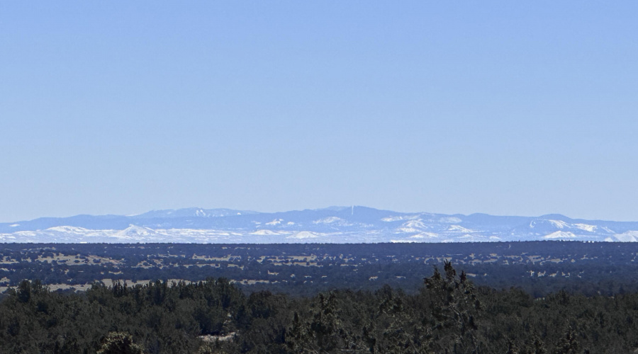 The White Mountains to the South