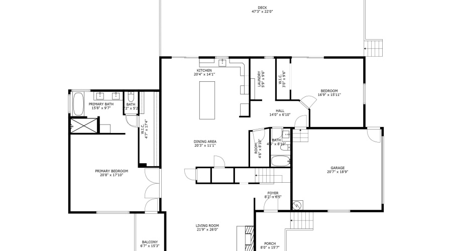 Lower Level Floor Plan