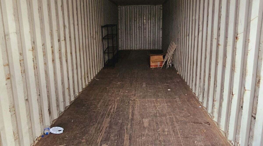 inside container