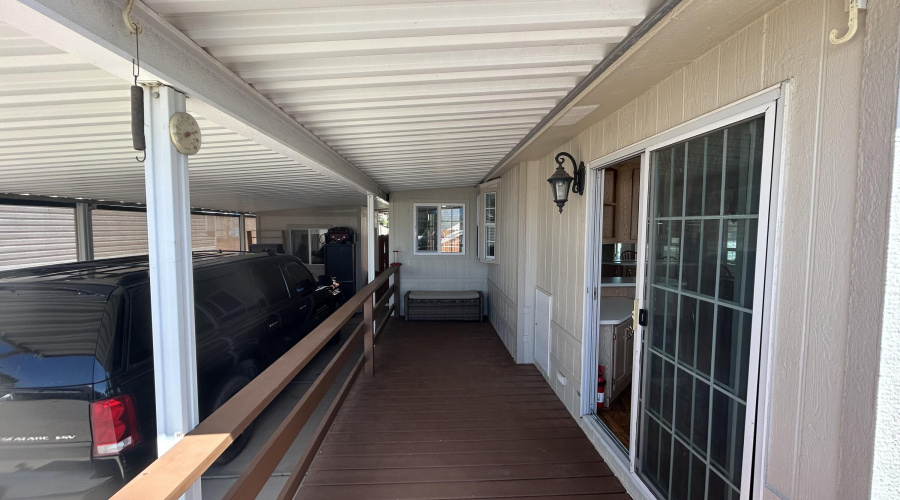 Opposite view of deck