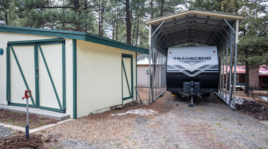 RV storge and shed