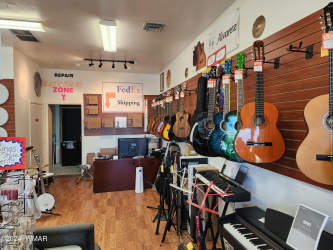 Music Store with Fed Ex Shipping Center