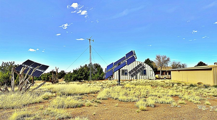 Three Solar Arrays