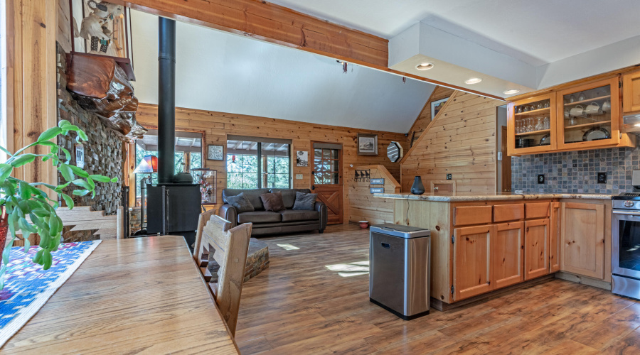 Front Room and Kitchen