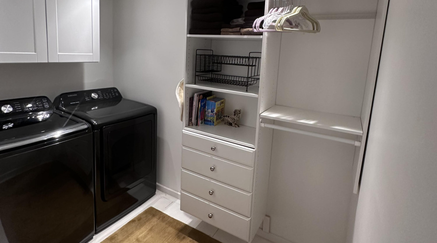 Closet with Laundry