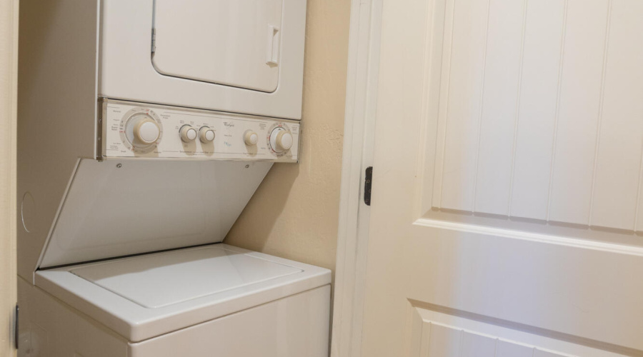 Laundry in Closet