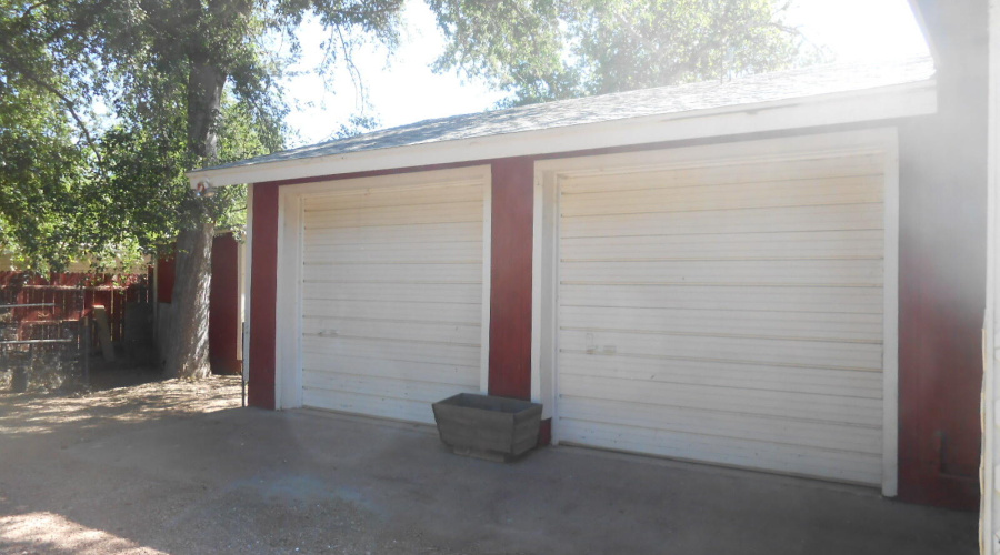 Large garage