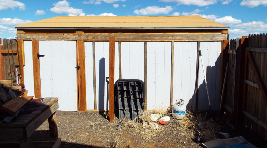 Side entrance of Garage