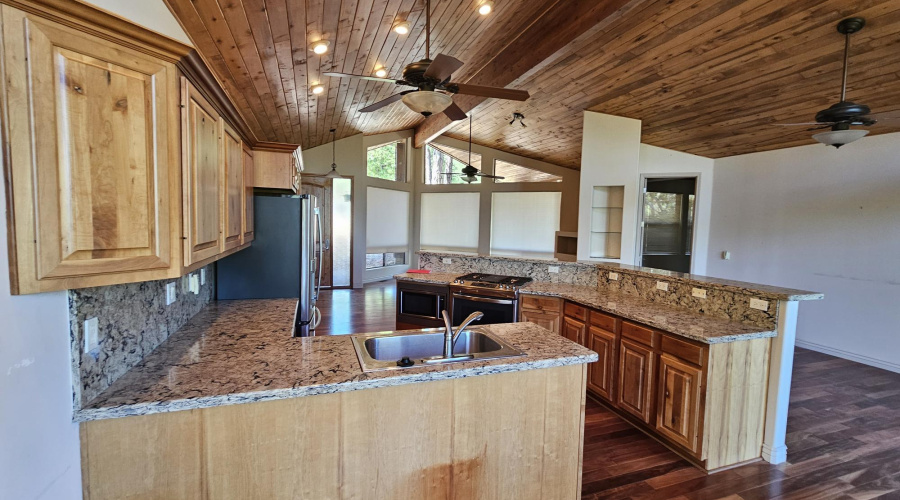 KITCHEN FROM DINING ROOM