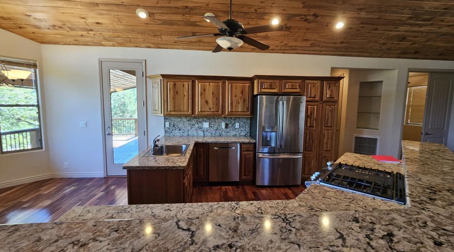 KITCHEN FROM LIVING ROOM