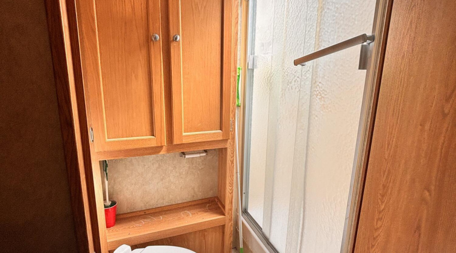 Toilet Inside RV