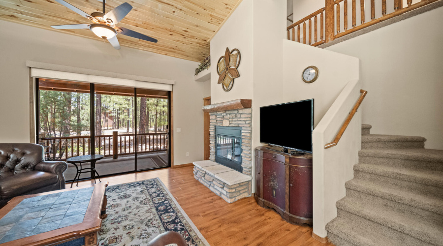 Staircase To Upstairs Loft & Bedroom