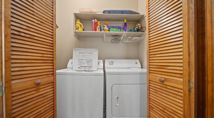 Laundry Area Downstairs