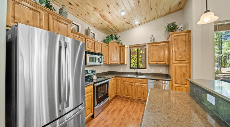 Lots Of Cabinets In Kitchen