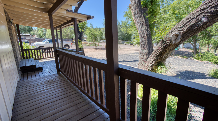 Front Covered Deck