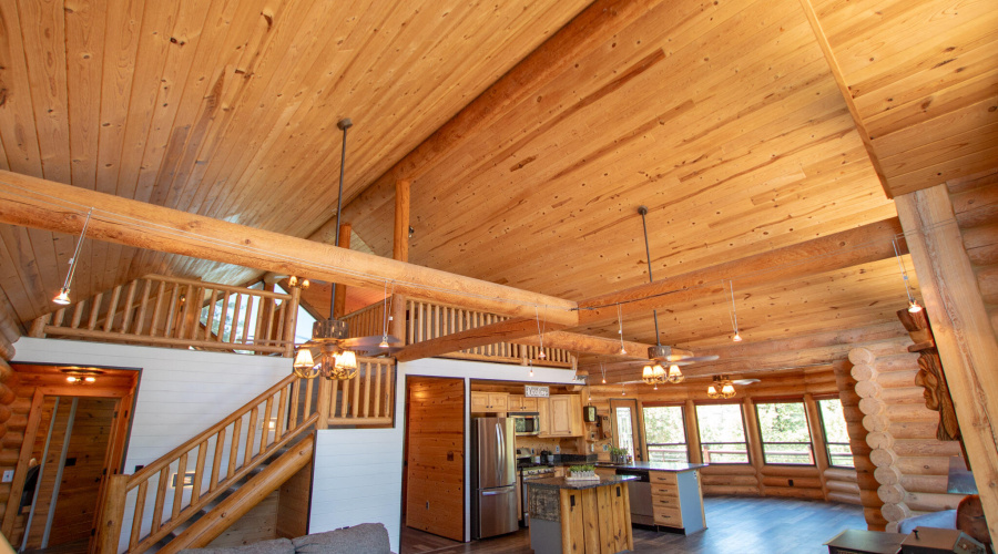 Interior-Stairway to Loft