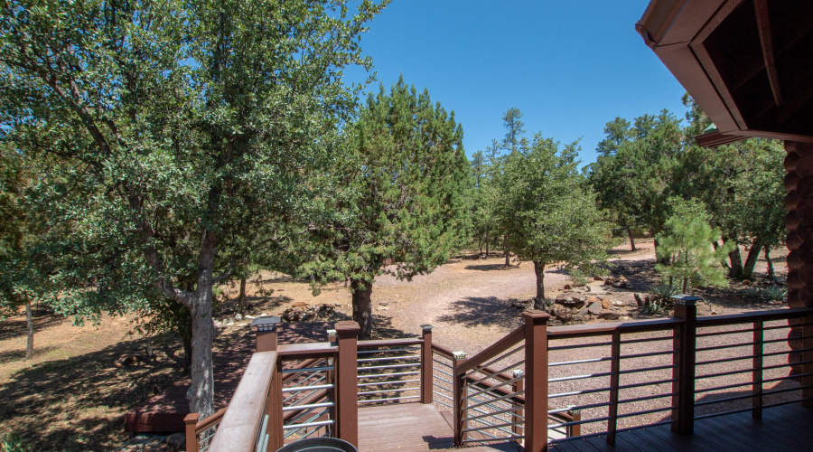 Back Deck-Stair Access