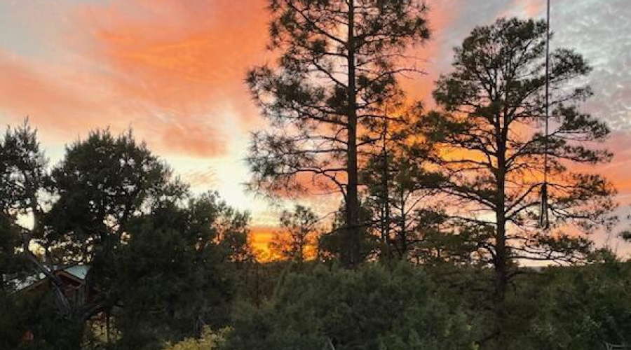 Back Deck Sunset View