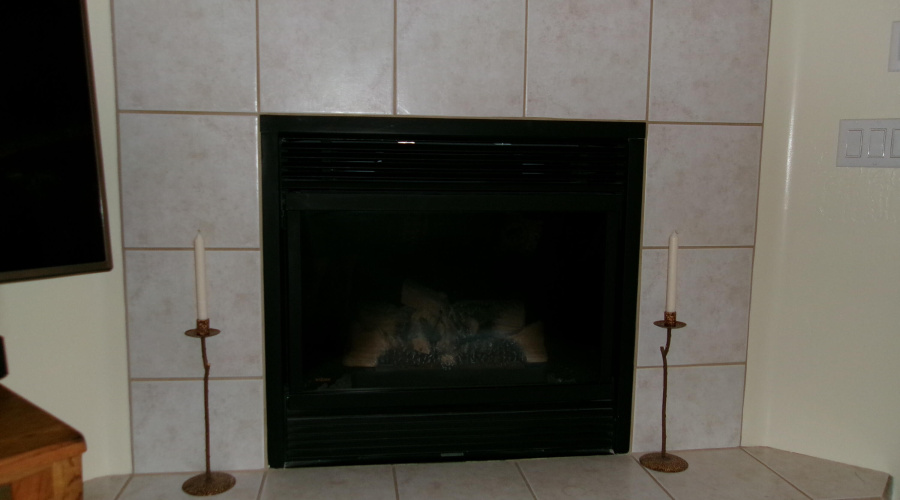 gas fireplace