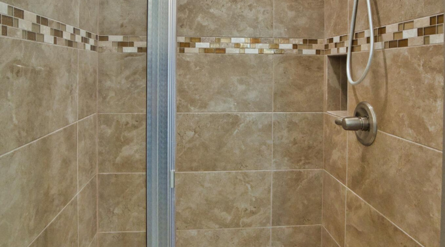 Walk in Shower in Master Bath