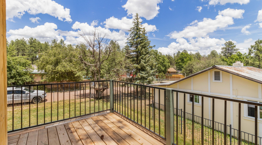 Upstairs Primary Bedroom Deck