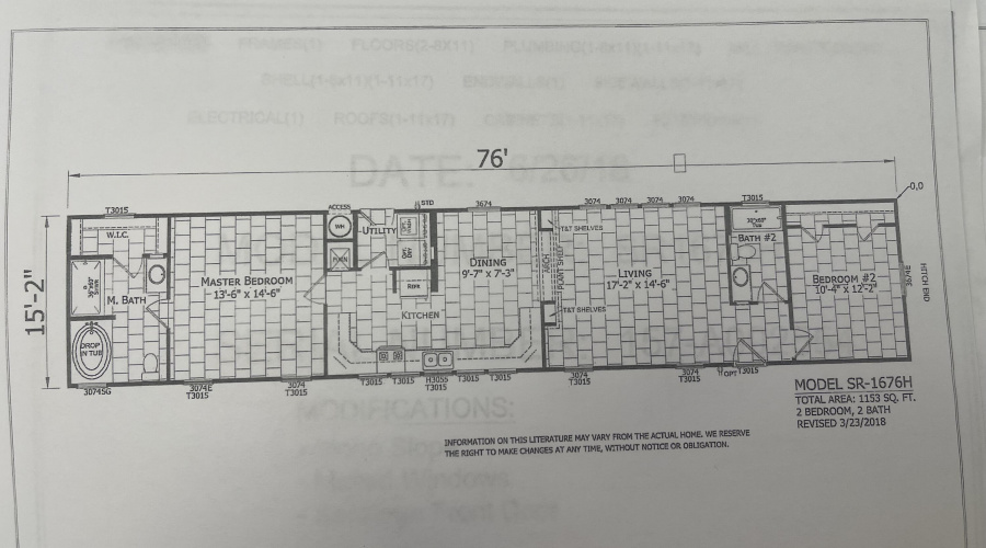 995 Timberland Rd  Floorplan