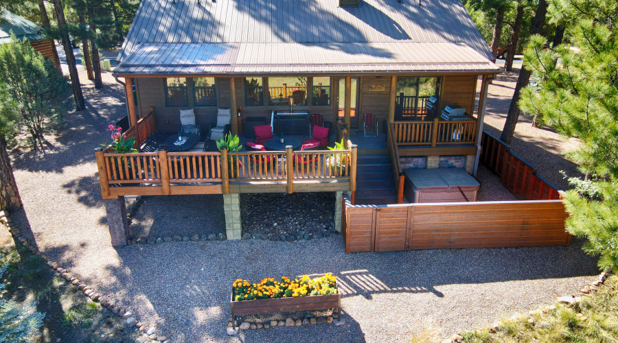 Back Deck Overhead View