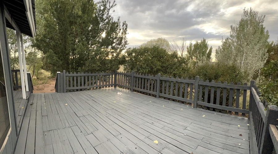 Back deck