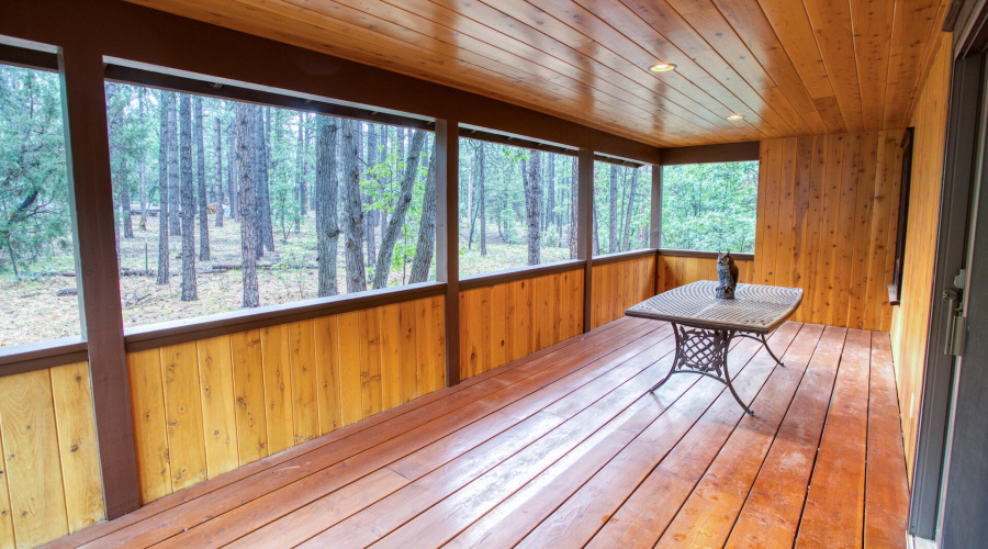 Back Covered Porch