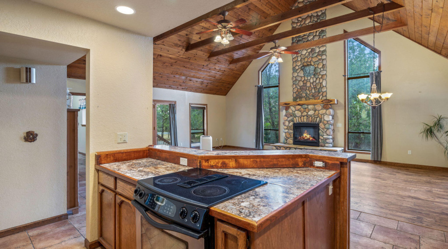 Kitchen View to Great Room