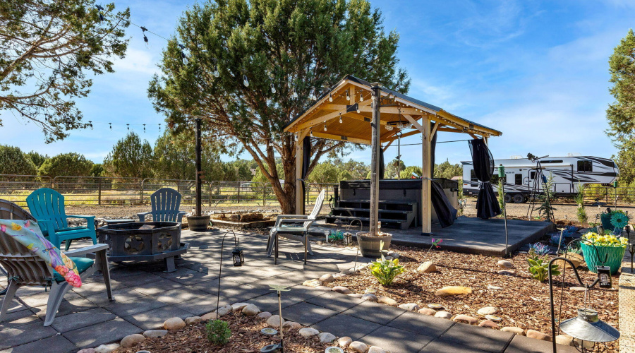 Patio Cover over Hot Tub