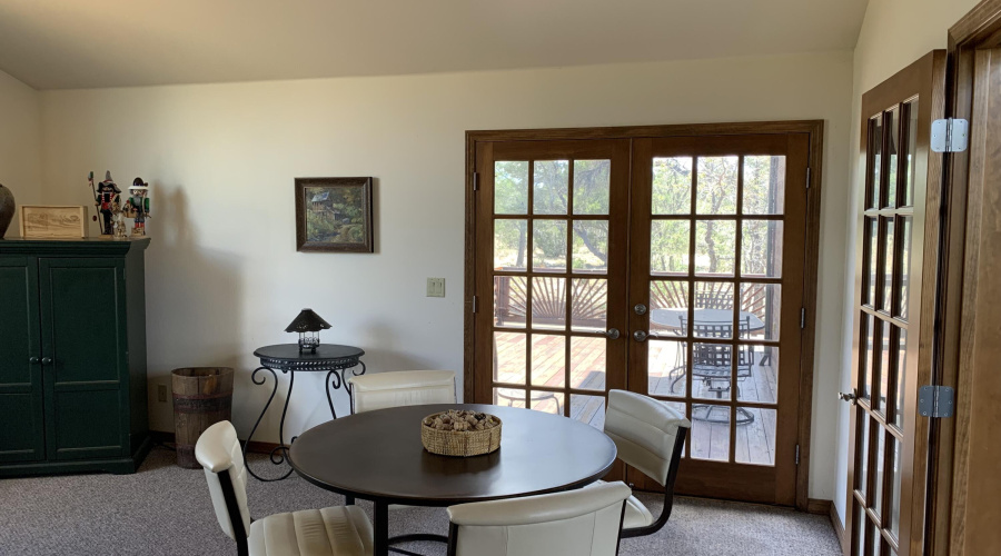 French Doors to Patio