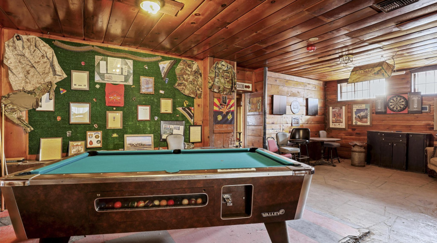 POOL TABLE ROOMS