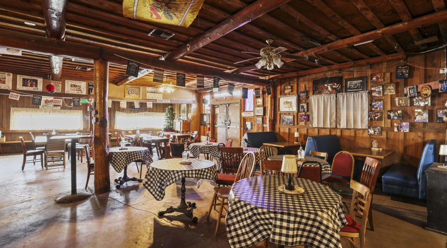 TABLES IN BAR AREA