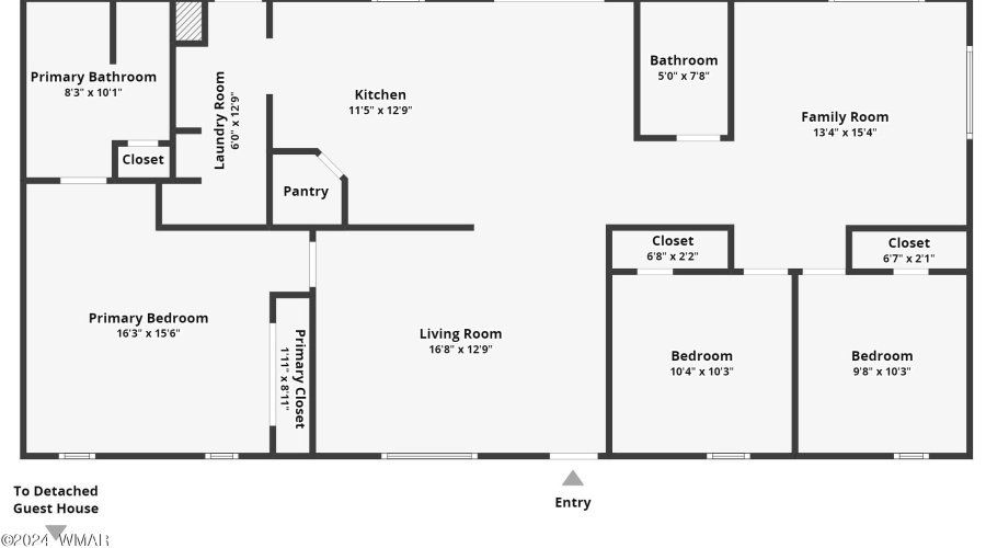 Primary Home Floorplan