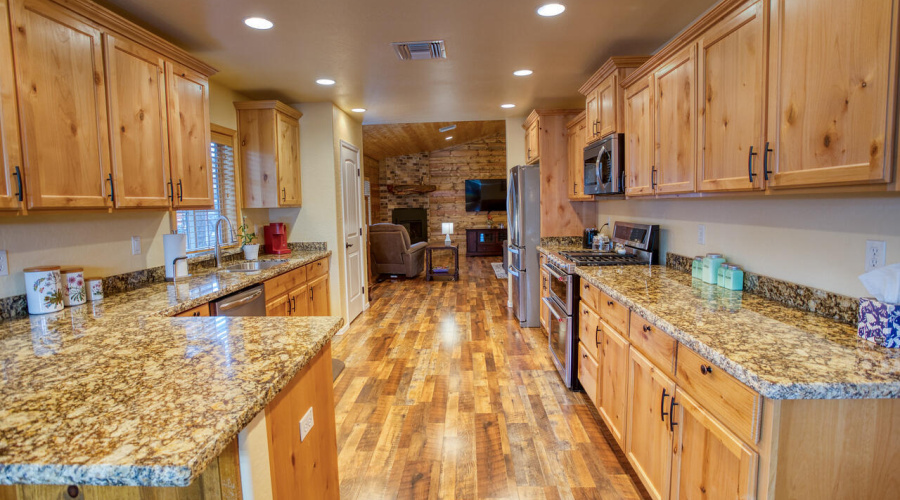 View from Dining Area to Kitchen