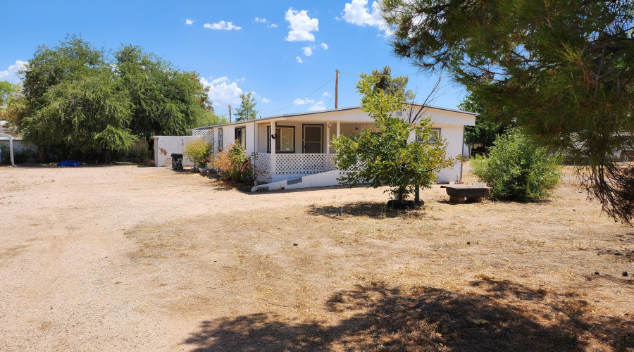 View from the front gate on Dryer