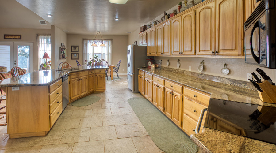 Yards of Granite & Solid Wood Cabinets