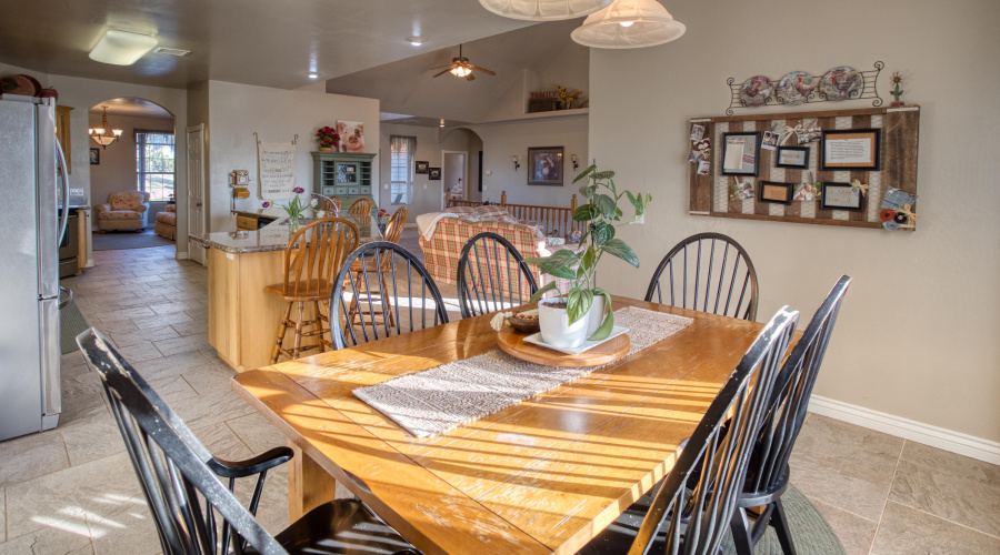 Roomy Dining Room w/West Views