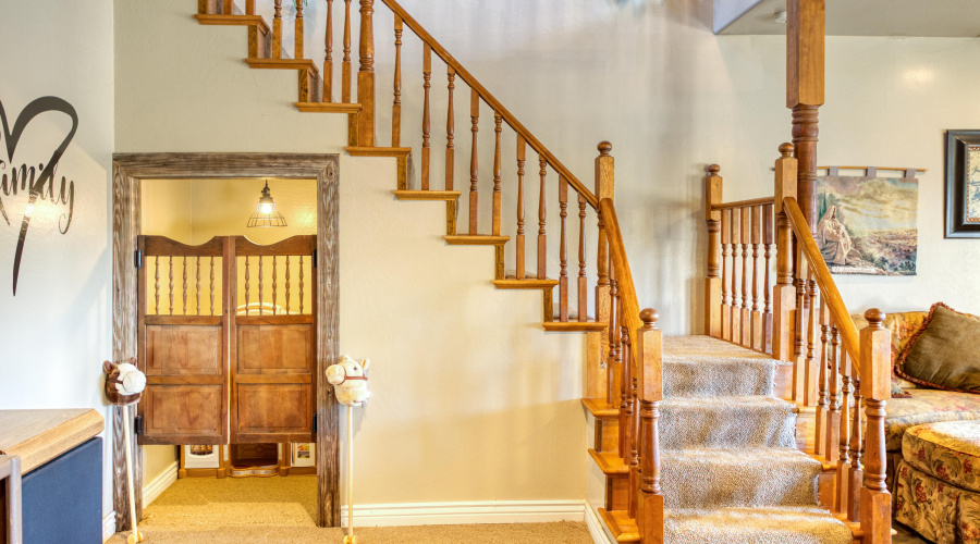 Adorable Play Room under the Staircase