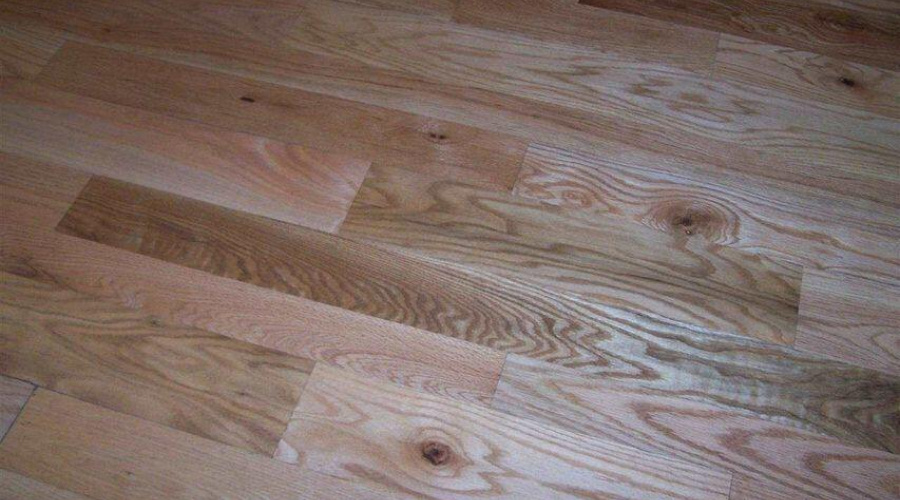 Solid oak floors