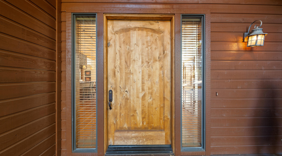 Solid Wood Front Door