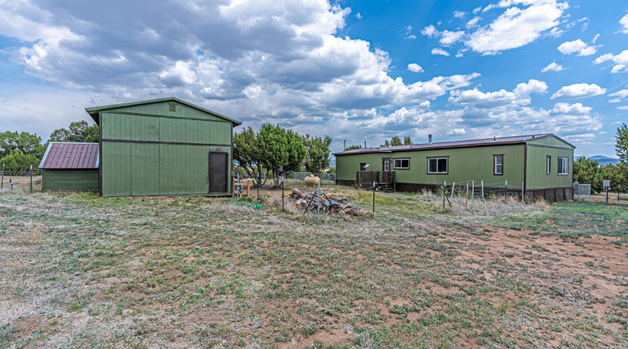 Back of barn - home