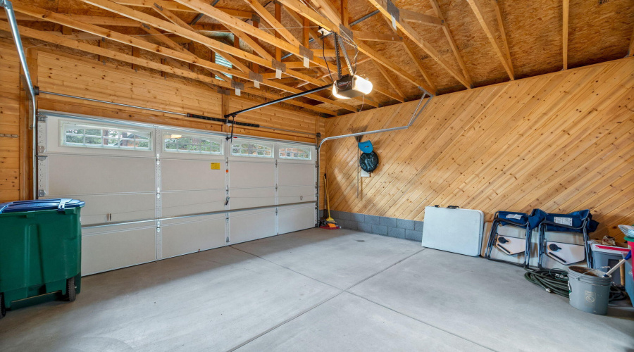 inside garage